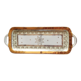Rectangular porcelain cake dish B and C / Limoges
