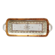 Rectangular porcelain cake dish B and C / Limoges