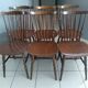 Suite de 6 chaises Baumann modèle Tacoma années 1970
