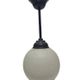 Lampe suspendue communiste vintage, Pologne, années 1970