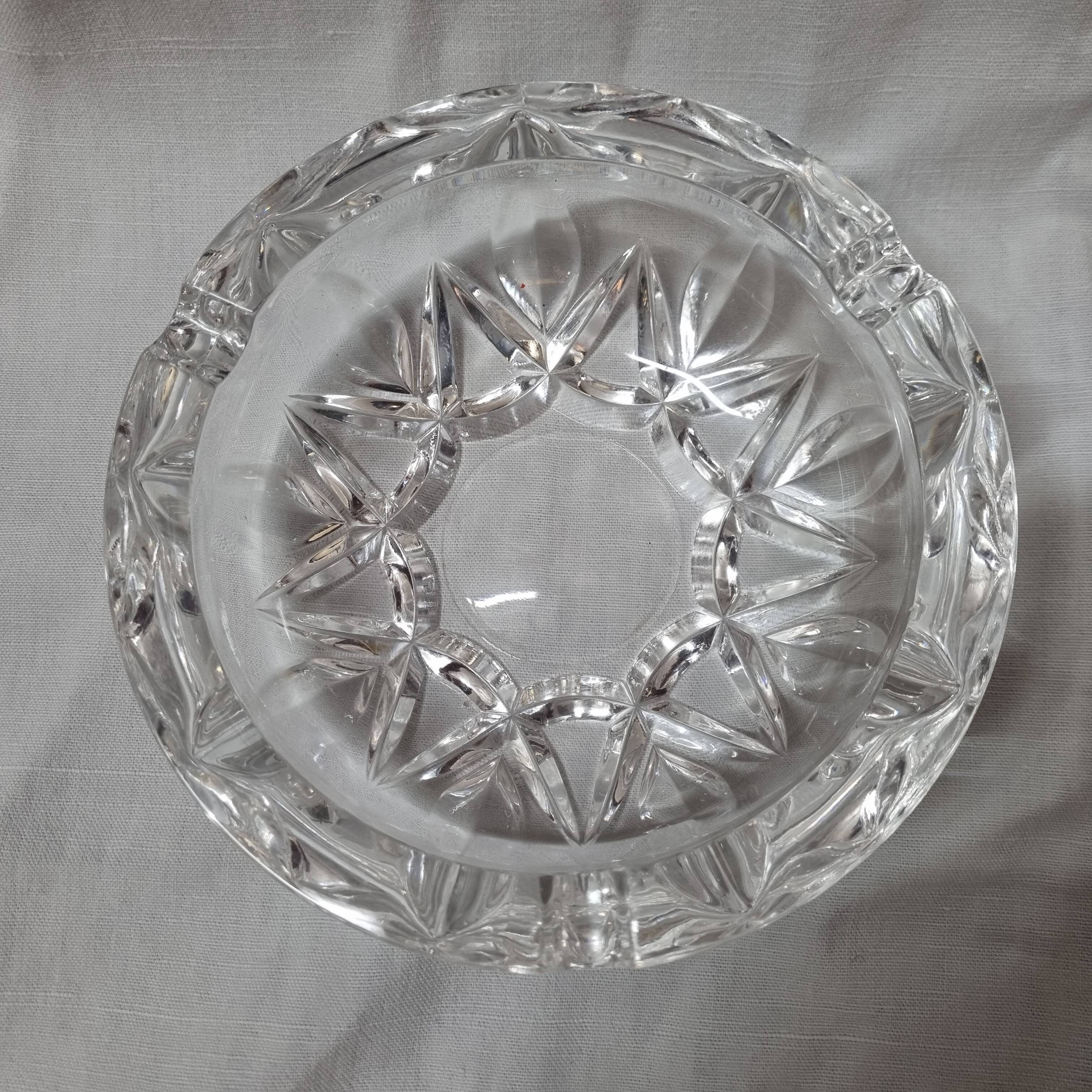 Crystal ashtray