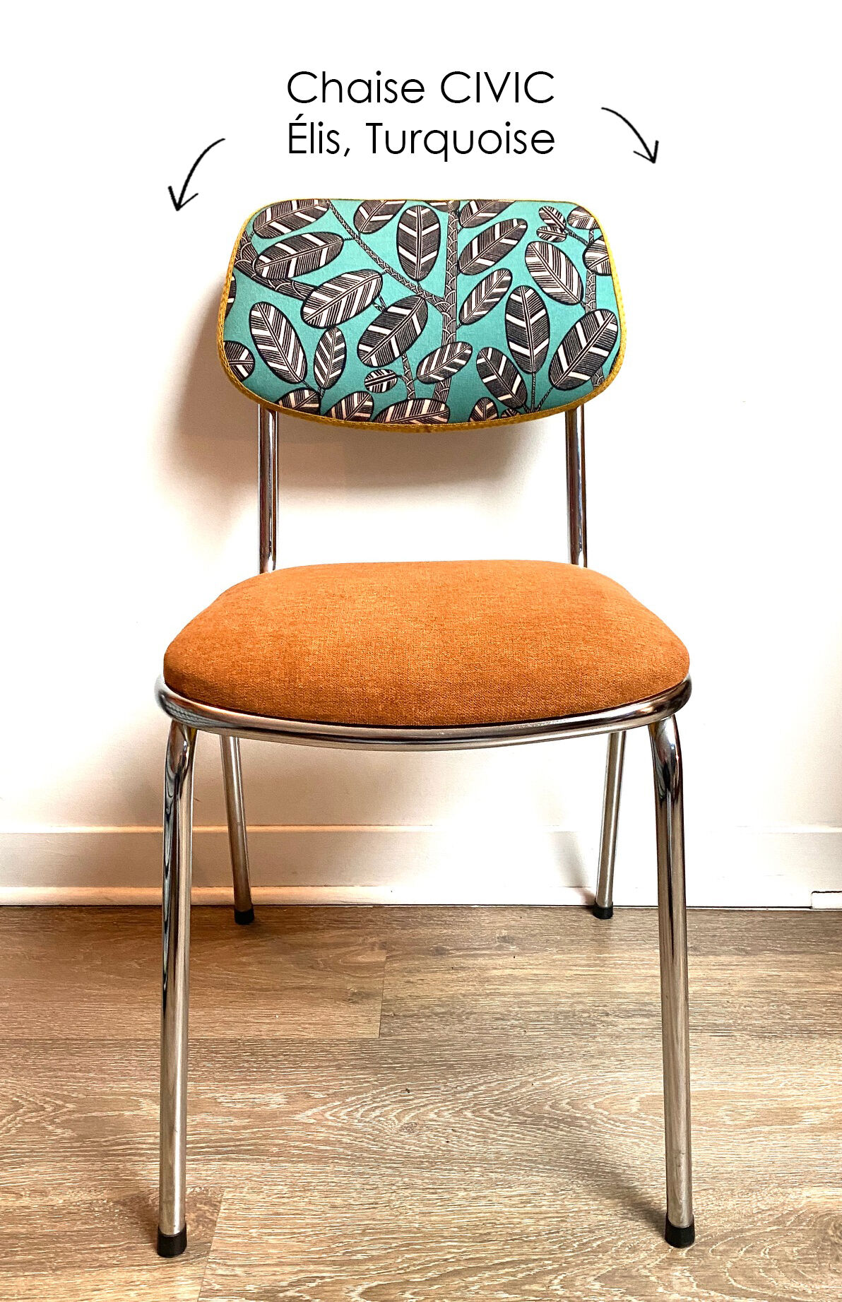 Civic chair - elis turquoise