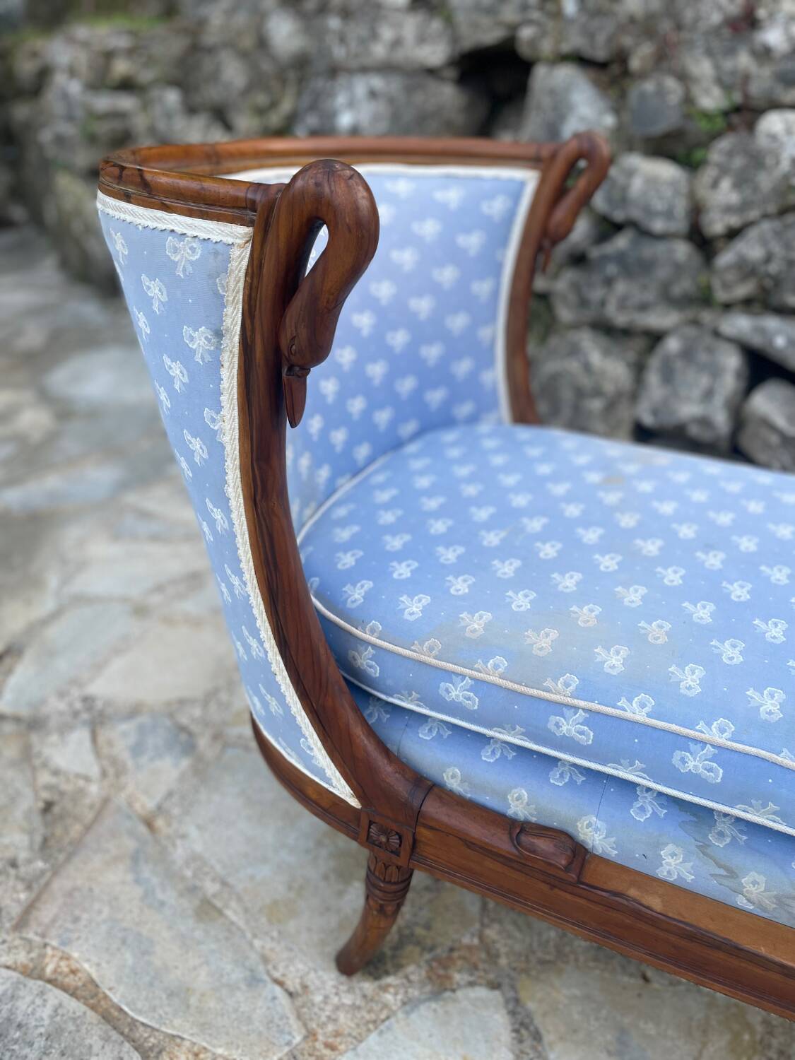 Little Duchess with swan's neck in mahogany, Empire period