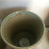 Pichet et ses verres en grès vintage