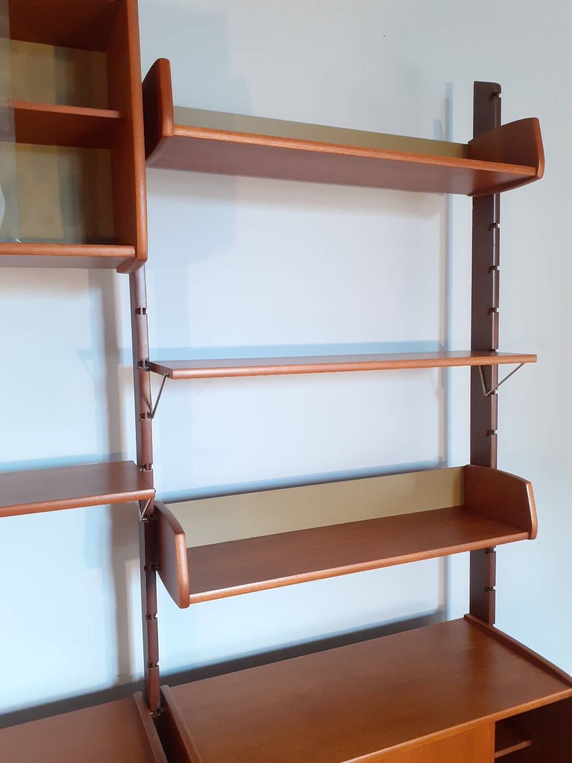 Ergo Teak Storage Cabinet, Vintage Scandinavian 1960s