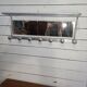 Aluminium coat rack from the 1950s.