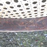 Set de 2 chaises Kohn bistrot cannées 1920 - bentwood -
