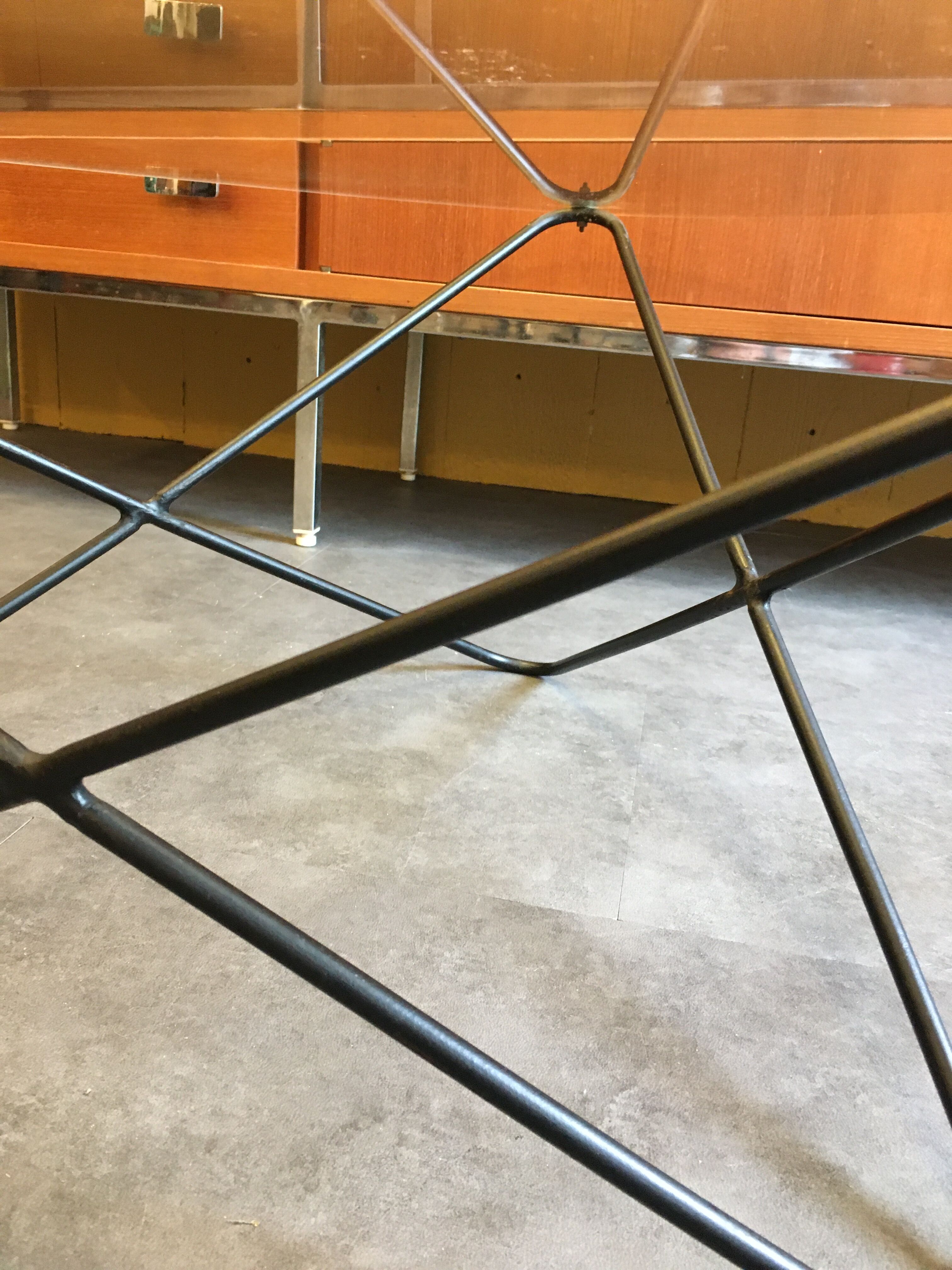 Table basse Jasmin, de F.Lasbleiz, Airborne, circa 1950