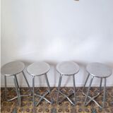 Set of 4 vintage habitat stools