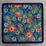 Longwy cloisonné enamel trivets