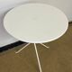 Vintage metal bistro table
