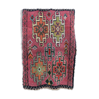 Boucherouite vintage moroccan rug 105x144cm