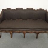 Regency period sofa in oak from the early 18th century