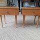 Set of 2 bedside tables year 50