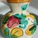 Vintage handcrafted ceramic and brass vases