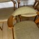 Set of 8 Erik Kirkegaard chairs for Høng Stolefabrik – vintage Scandinavian design