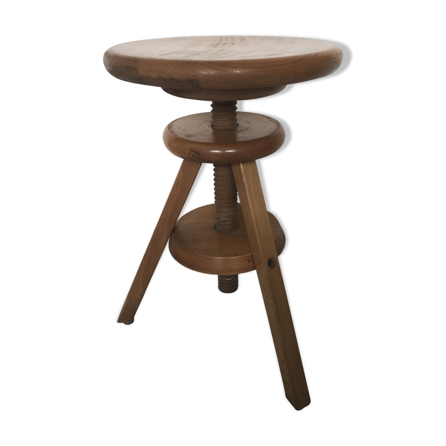 Architect wooden stool