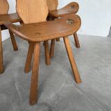 Oak mountain chalet chairs