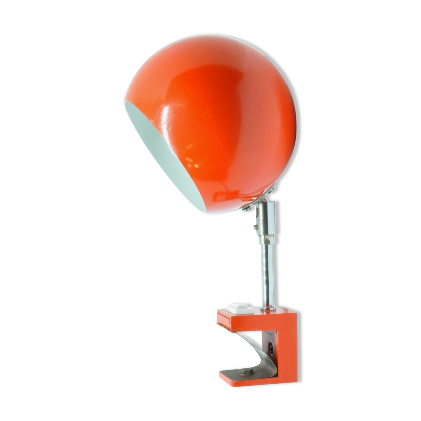 Lampe eye ball sur étau