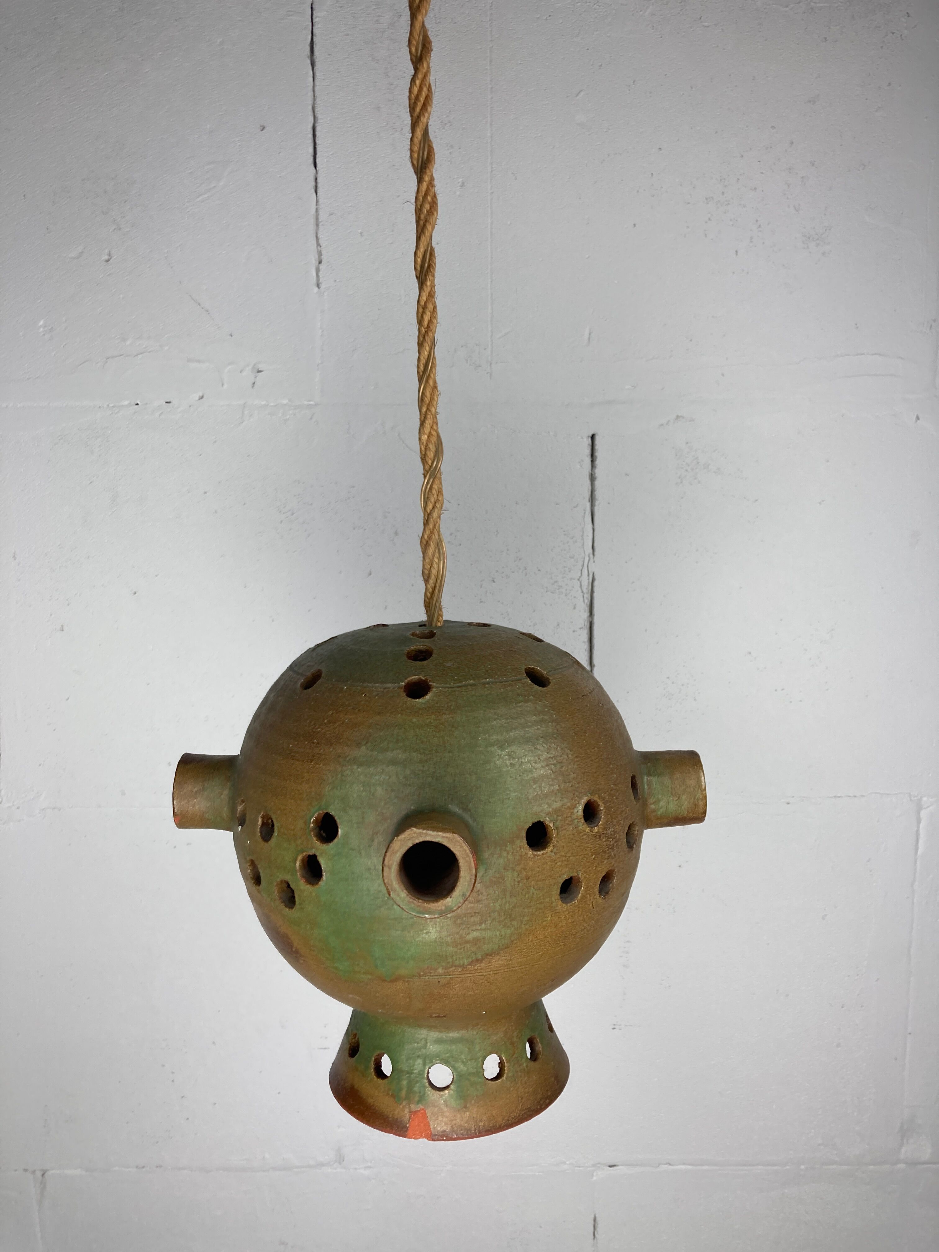 Ceramic space age suspension by Mobach Dutch 1960s