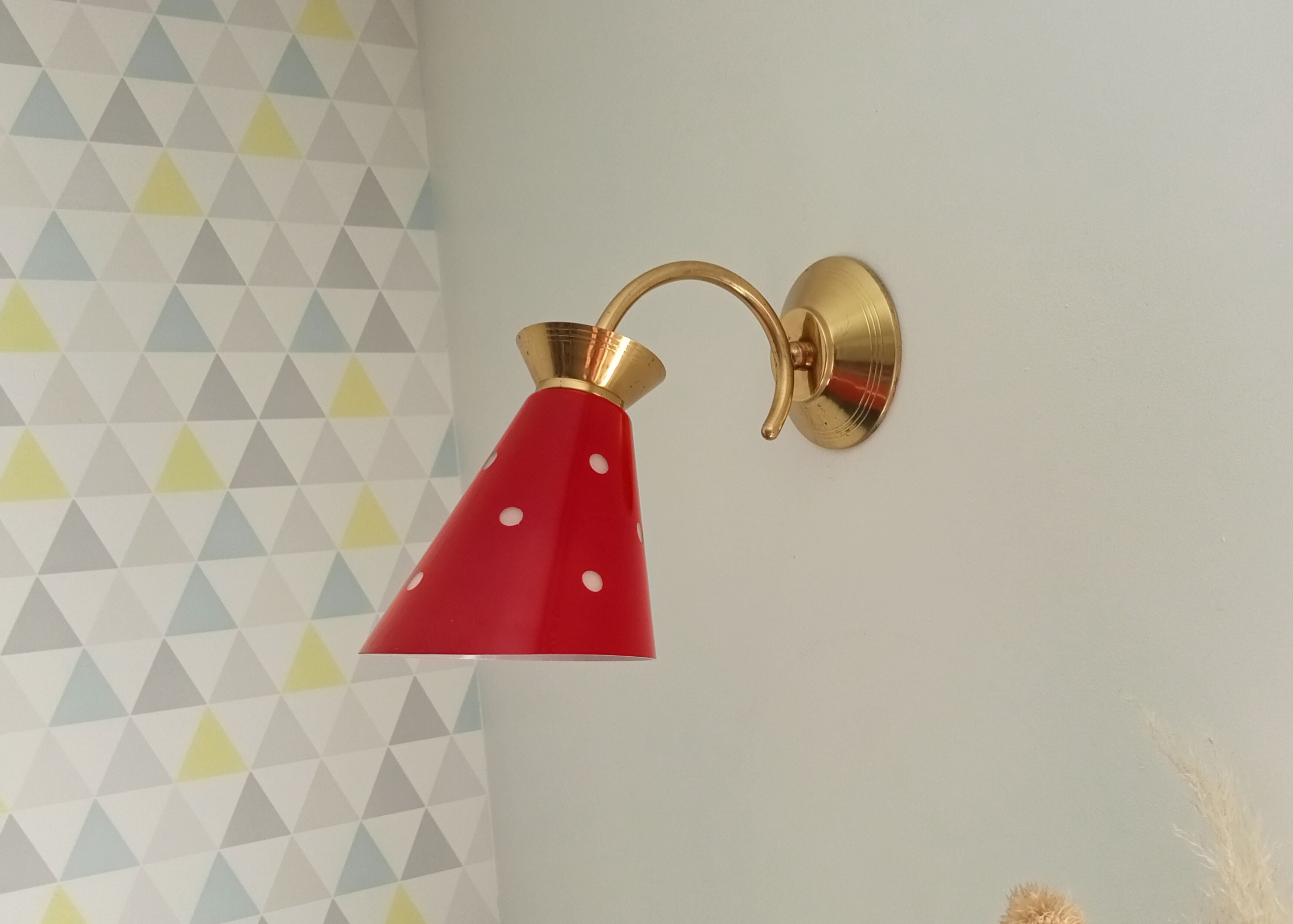 Wall lamp Diabolo 50s