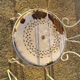 Garden furniture table with 2 armchairs and 2 chairs