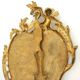Large antique bronze tabletop, Louis XV style, putti, cherubs