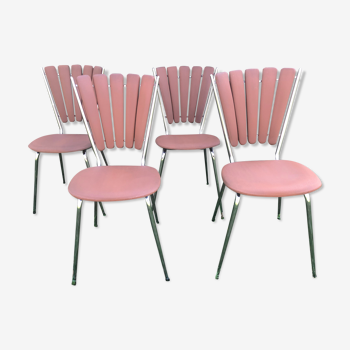 Petal back chairs