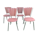 Petal back chairs
