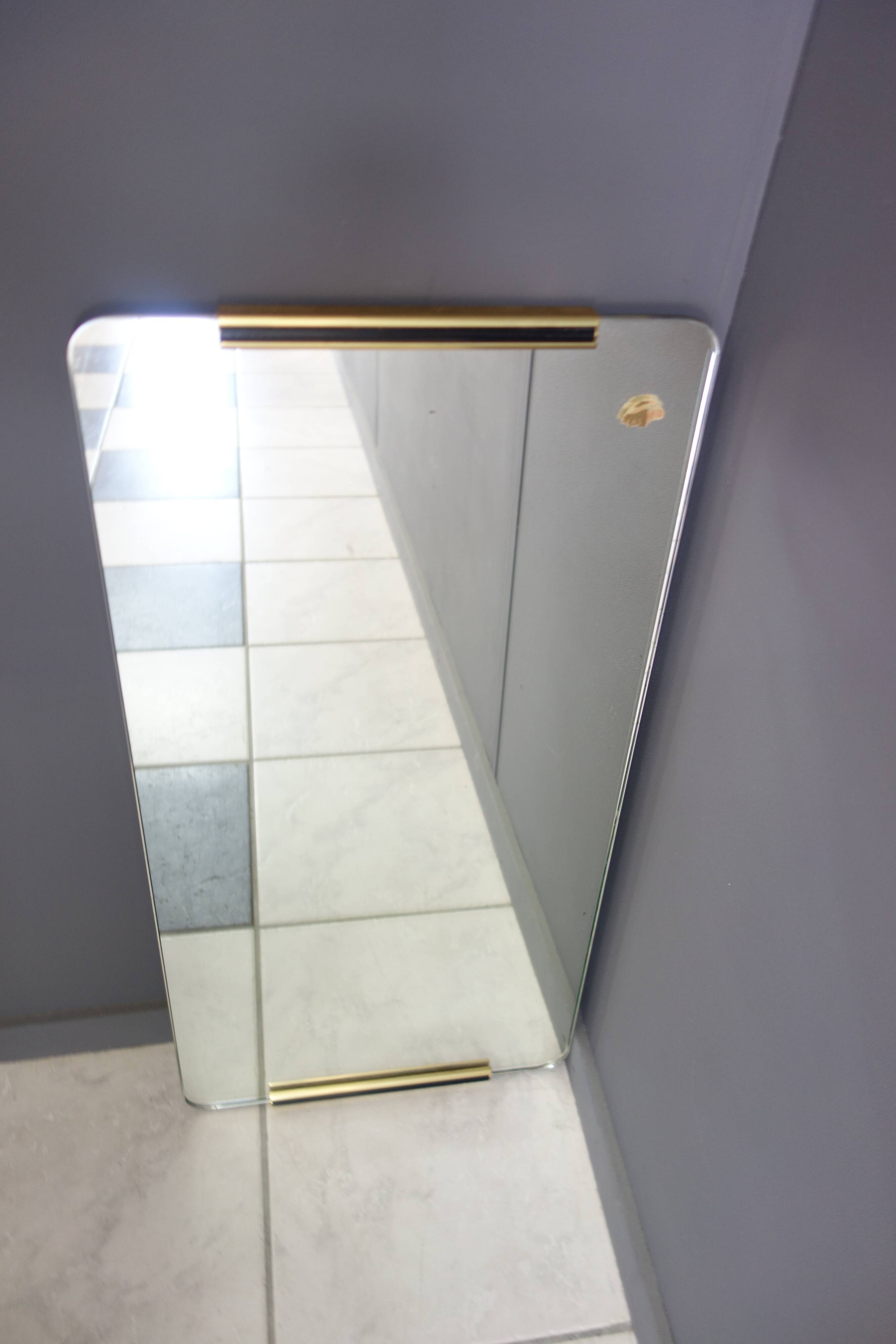 Miroir des années 1950 - 70x35cm
