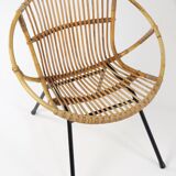 Tabouret en rotin Rohé Noordwolde 'Neerkant'