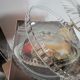 Glass bell with Luminarc tray
