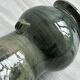 Vase en céramique marbrée vert
