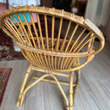 Rattan armchair