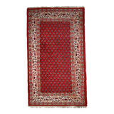 Tapis Vintage Indo-Seraband en Laine, Années 1970, Élégance Classique