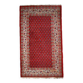 Tapis Vintage Indo-Seraband en Laine, Années 1970, Élégance Classique