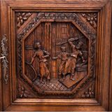 Antique renaissance cabinet