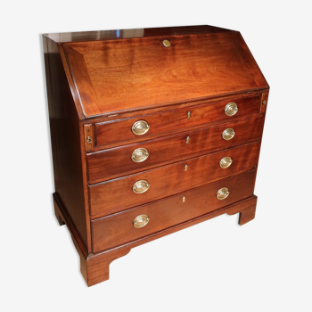 XVIIIth century mahogany secretary