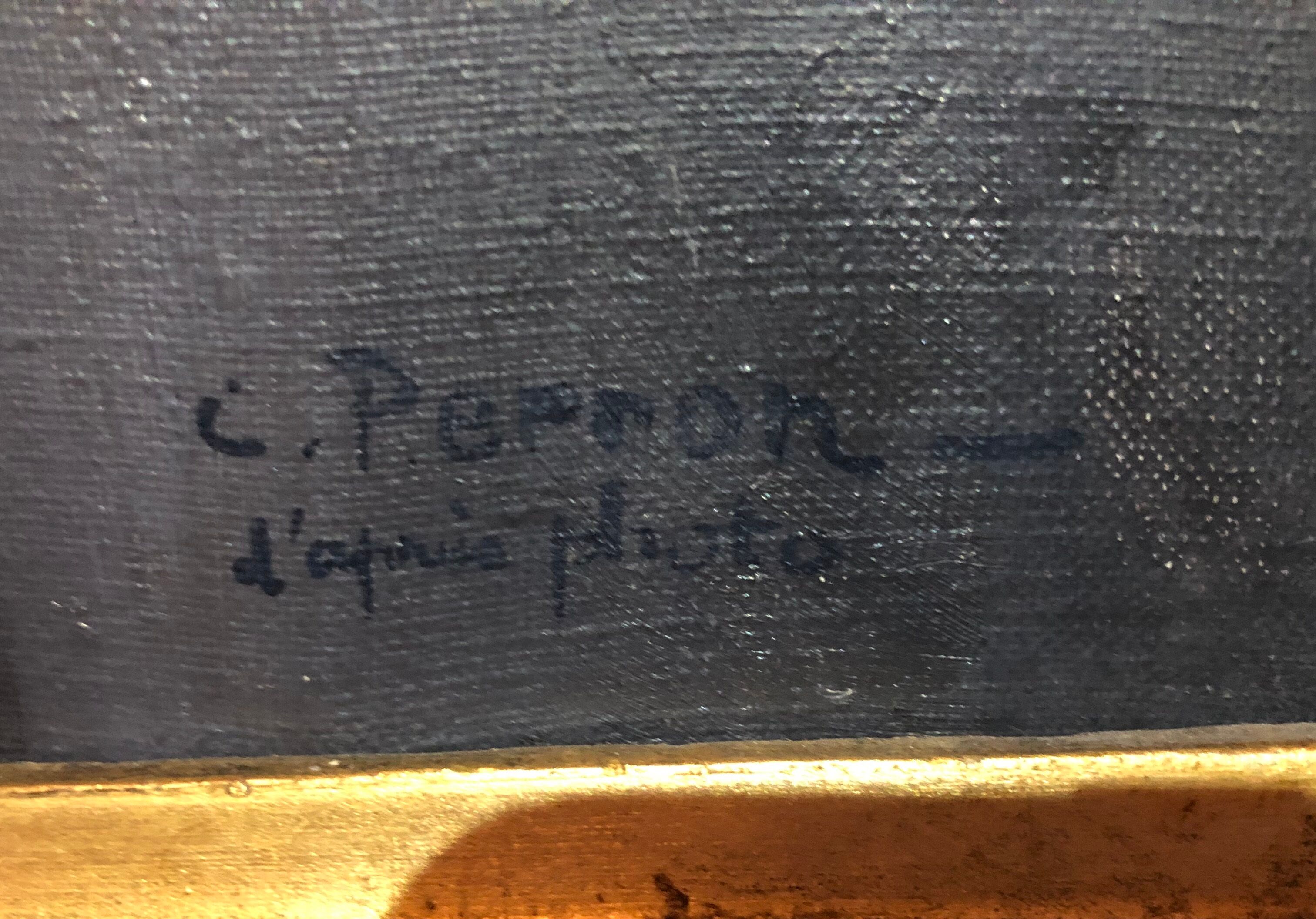 Oil on canvas: Portrait