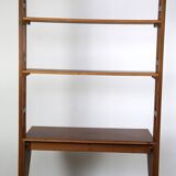 Vintage 1960s open shelf/bookcase/storage unit with 1 drawer, 3 shelves