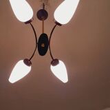 Vintage Reed Chandelier from the 60s