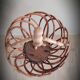 Rattan plant holder