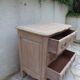 Beautifully crafted Louis XVI style commode in bleached wood.