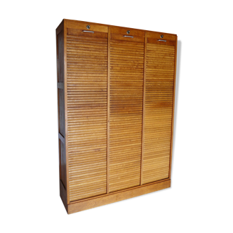 Oak filing cabinet