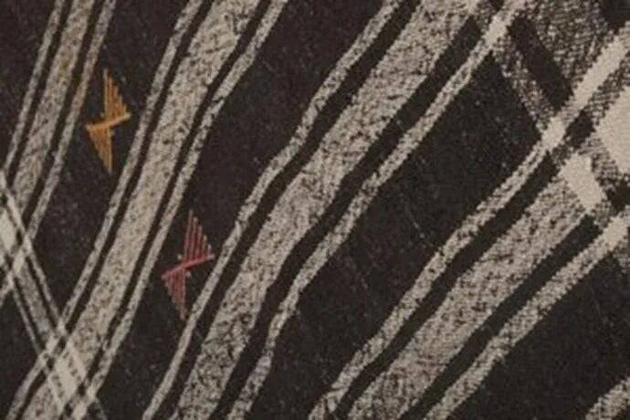 Vintage Turkish kilim handwoven 247x333 cm