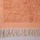 Peach Vintage Moroccan Rug 187 x 252 cm - Handmade Berber Wool Rug Boho
