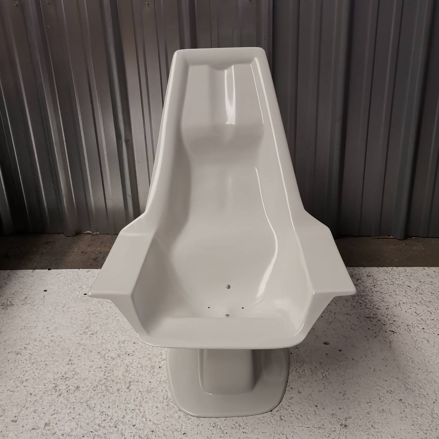 Fauteuil bain de soleil, Les Plastiques de Bourgogne, 1970