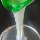 "Clothed" Soliflore Vase Italian Blown Glass.