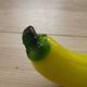 Vintage Murano Glass Fruit In The Shape Of A Yellow Banana 4990