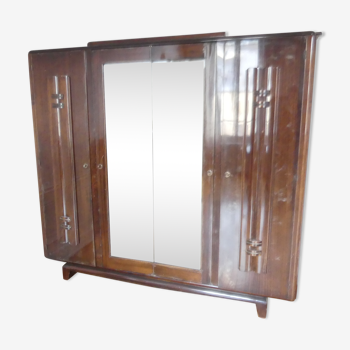 Armoire acajou années 1950